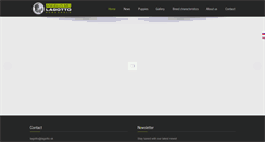 Desktop Screenshot of lagotto.sk